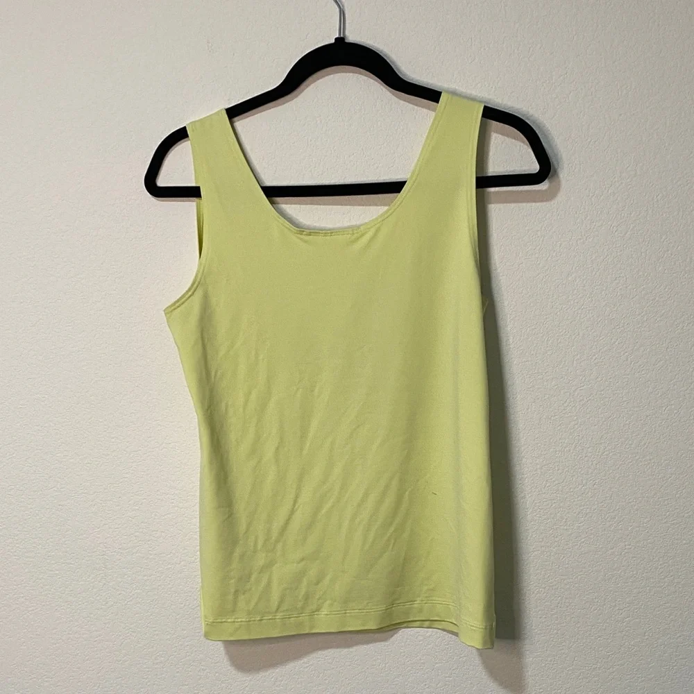 Chico’s Lime Green Tank Top - Picture 4 of 5